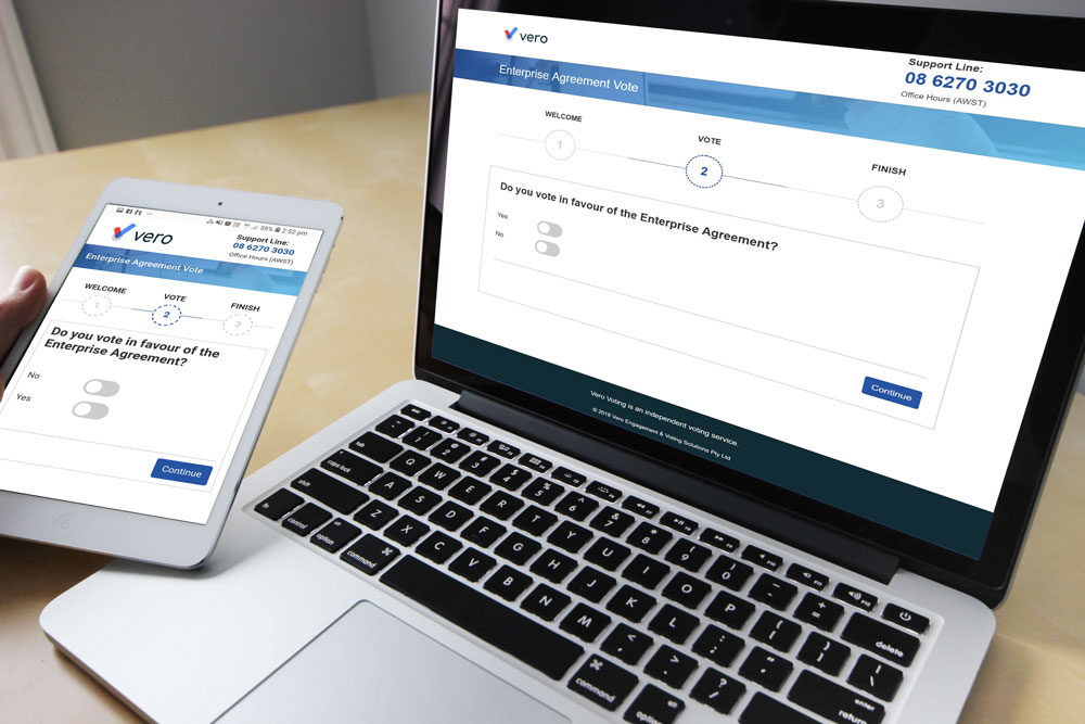 Enterprise Agreement Vote Online